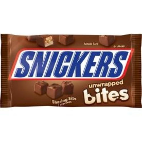 Cloud9Liquor. Snickers Bites Unwrapped Candy Bars